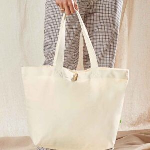 Westford Mill EarthAware® Organic Marina Tote Bag | Natural