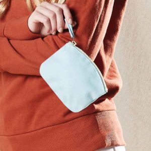 Westford Mill EarthAware® Organic Spring Purse | Pastel Blue