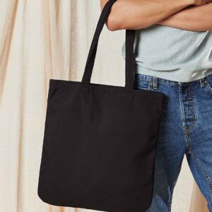 Westford Mill EarthAware® Organic Spring Tote Bag | Black