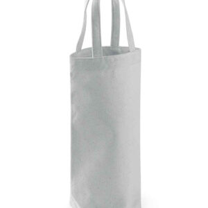 Westford Mill Fairtrade Cotton Bottle Bag | Light Grey