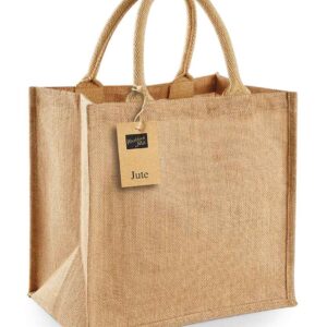 Westford Mill Jute Midi Tote Bag | Natural