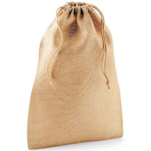 Westford Mill Jute Stuff Bag | Natural