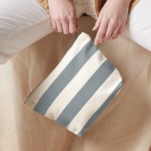 Westford Mill Nautical Accessory Bag | Natural/Grey