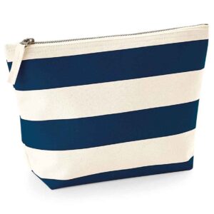 Westford Mill Nautical Accessory Bag | Natural/Navy