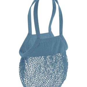 Westford Mill Organic Cotton Mesh Grocery Bag | Airforce Blue