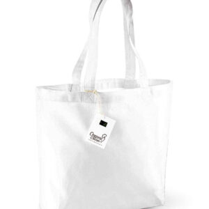 Westford Mill Organic Cotton Shopper | White