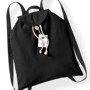Westford Mill Organic Festival Backpack | Black