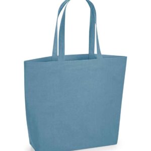 Westford Mill Organic Natural Dyed Maxi Bag for Life | Indigo Blue