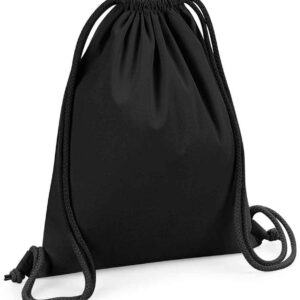 Westford Mill Organic Premium Cotton Gymsac | Black