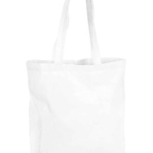 Westford Mill Organic Premium Cotton Maxi Tote Bag | White