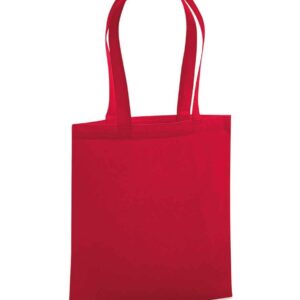 Westford Mill Organic Premium Cotton Tote Bag | Classic Red