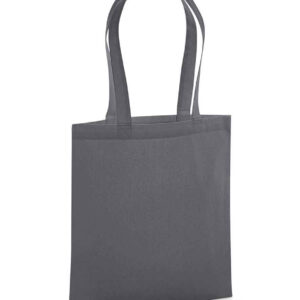 Westford Mill Organic Premium Cotton Tote Bag | Graphite Grey