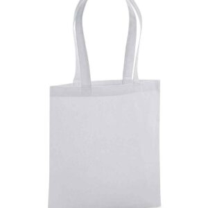 Westford Mill Organic Premium Cotton Tote Bag | Light Grey