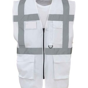 Yoko Executive Waistcoat | White