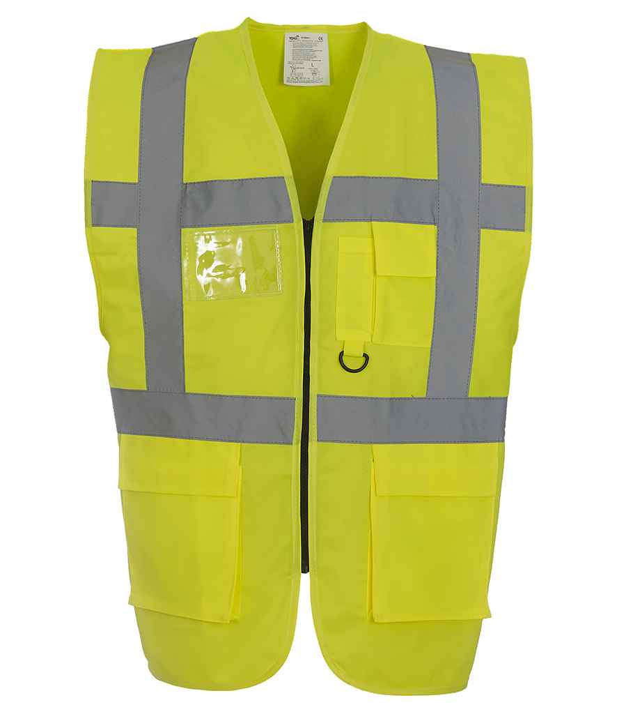 Yoko Executive Waistcoat | Yellow - Image 2