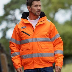 Yoko Fontaine Flight Jacket | Orange