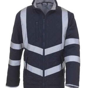 Yoko Hi-Vis Kensington Jacket | Navy