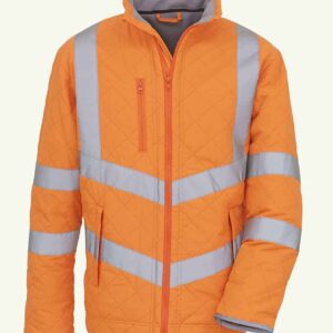 Yoko Hi-Vis Kensington Jacket | Orange