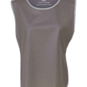 Yoko Hi-Vis Reflective Border Tabard | Grey