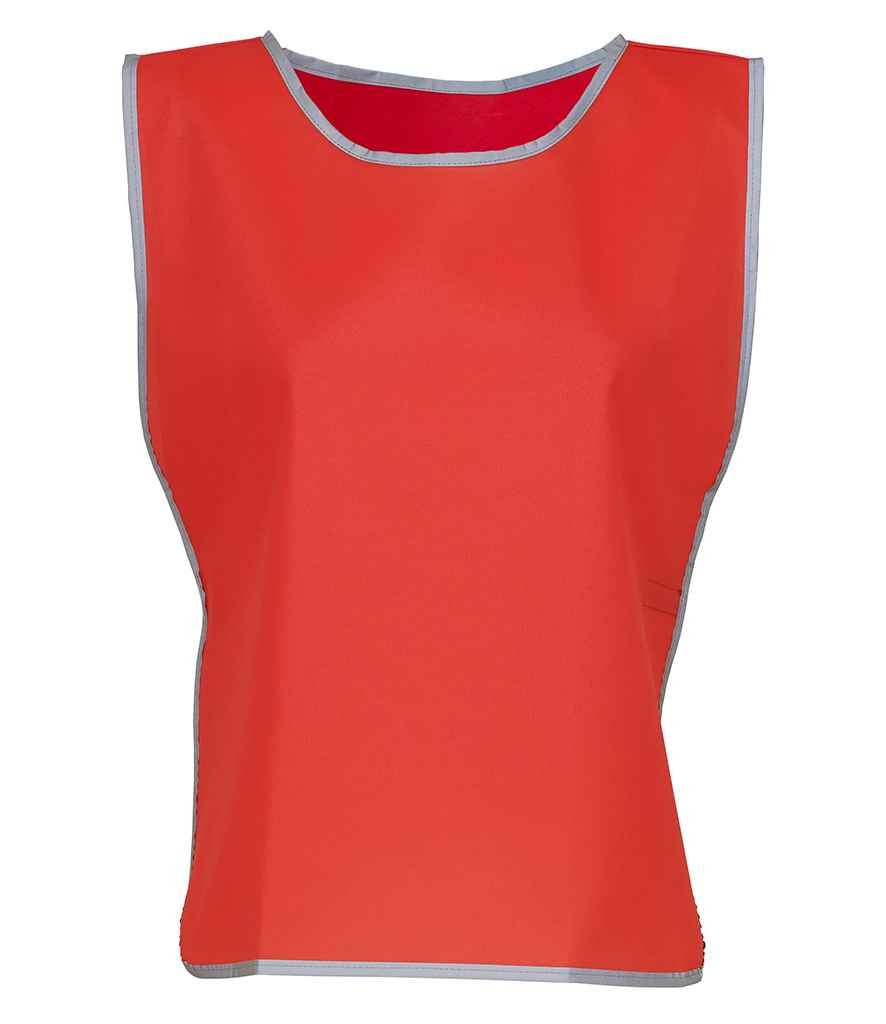 Yoko Hi-Vis Reflective Border Tabard | Red