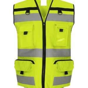 Yoko Ripstop Tool Vest | Yellow