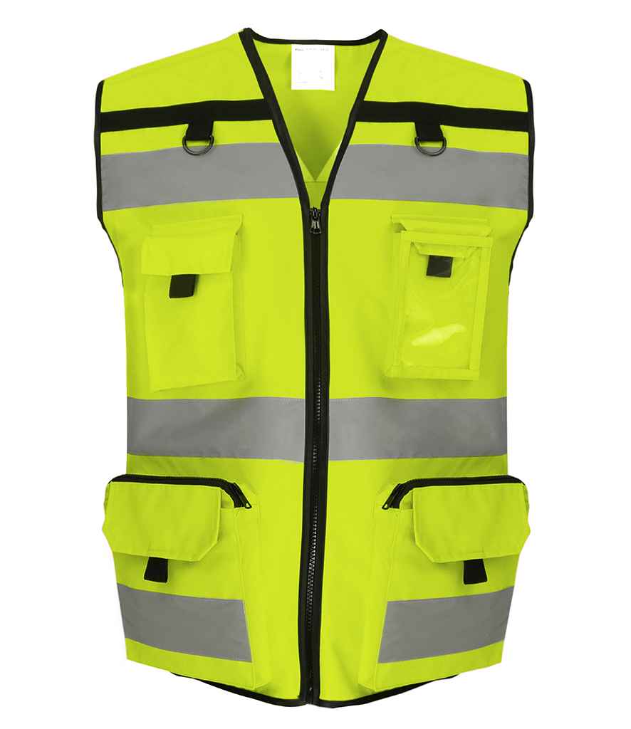 Yoko Ripstop Tool Vest | Yellow